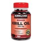 Kirkland Signature Krill Oil 500 mg 160 Softgels