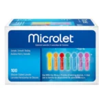 Microlet Colored Lancets 100 Lancets