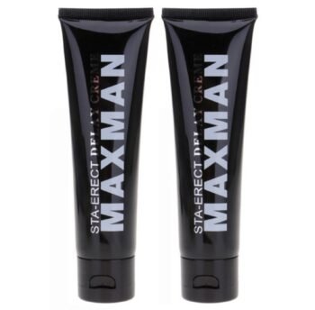Maxman Delay Sex Cream 60g (Pack of 2) (Discreet Packaging)
