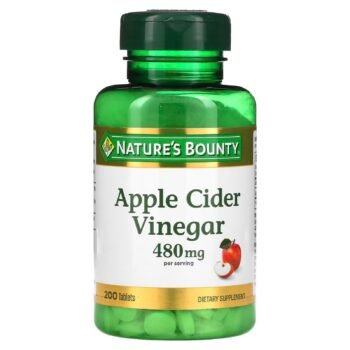 Nature's Bounty Apple Cider Vinegar 480 mg 200 Tab.