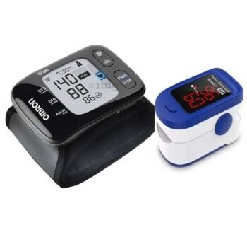 Omron Wrist Blood Pressure Monitor HEM-6232T With Pulse Oximeter