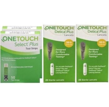 OneTouch Select Plus 100 Test Strip With Delica 50 lancets