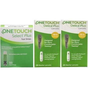 OneTouch Select Plus 50 Test Strip With Delica 50 lancet