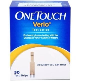 OneTouch Verio Blood Glucose Test Strips 50