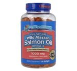 Pure Alaska Omega 3 Wild Salmon Oil 1000 mg 210 Softgels