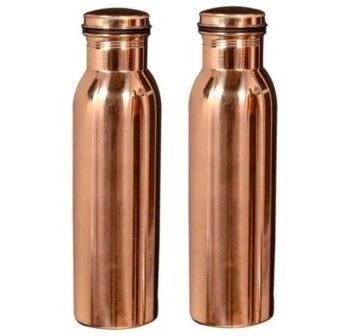 Relikart Pure Copper Joint Free Bottle 950 ml (Set Of 2)