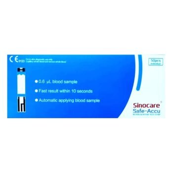 Sinocare Safe-Accu Blood Glucose 50 Test Strip