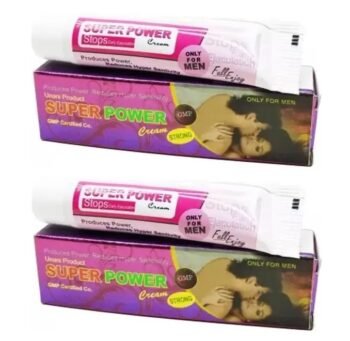 Super Power Delay Cream For Men 4gm (Pack Of 2) (Discreet Packaging)