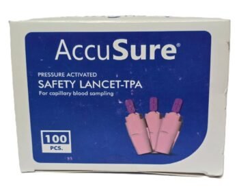 AccuSure Safety Lancet-TPA 100pc