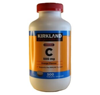 Kirkland Signature Chewable Vitamin C 500mg 500 Tablets