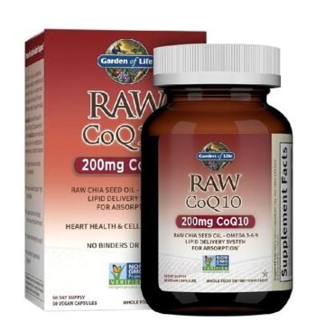 Garden Of Life Raw CoQ1060 Veggie Caps