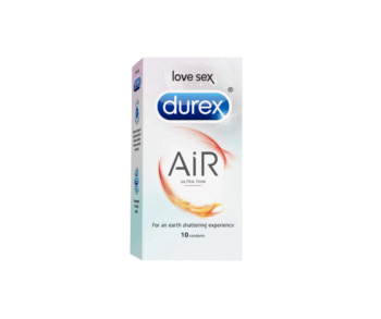 Durex Air Condoms for Men - 10 Count (Discreet Packaging)