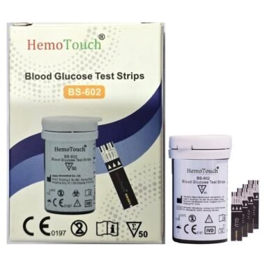 Blood Glucose Test Strips by HemoTouch