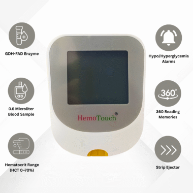 Blood Glucose Monitor by HemoTouch