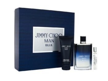Jimmy Choo Man Blue Eau De Toilette Gift Set For Men