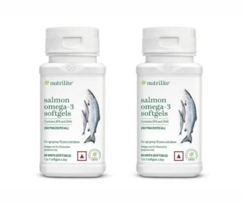 Amway Nutrilite Salmon Omega-3 60 Softgel (Pack of 2)