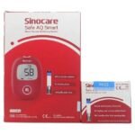 Sinocare Safe AQ Smart Blood Glucose Monitor With 50 Strips