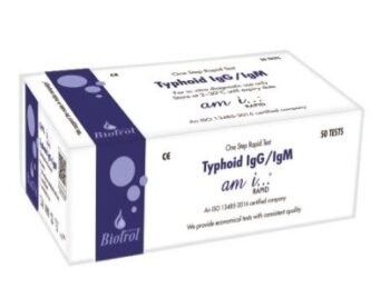 Am I rapid TYPHOID IgG/IgM Test of 50