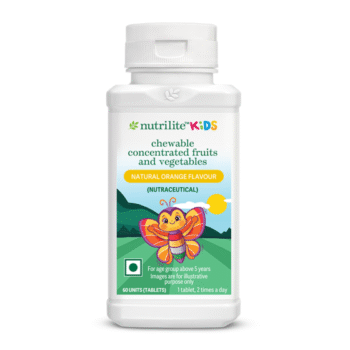 Amway Nutrilite Kids Concentrated fruits and Vegetables Chewable 60 Tablets