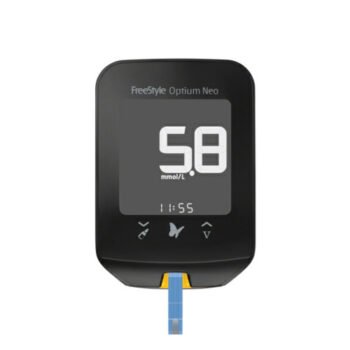 Abbott FreeStyle Optium Neo Blood Glucose & Ketone Monitor with lancets and lancing device