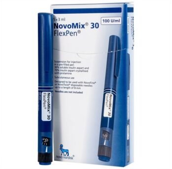 Novomix 30 Flexpen Insulin 100IU/ml (Set Of 5)