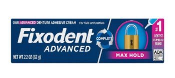 Fixodent Advanced Complete Denture Adhesive Cream 62g