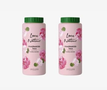 Oriflame Love Nature Fragranced Talc Floral Bloom 100g combo