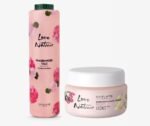 Love Nature Fragranced Talc Floral Bloom with nourshing face cream