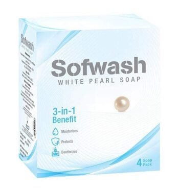 Modicare Sofwash White Pearl Soap (4 soap pack)