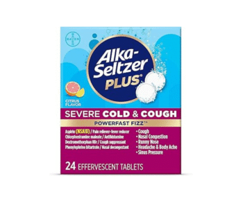 Alka-Seltzer Plus Severe, Cold & Cough 24 tablets