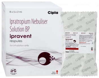 Cipla Ipravent Respules 5 x 2ml