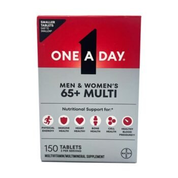 One A Day Men & Women's 65+ Multivitamins For Men And Women 150tab