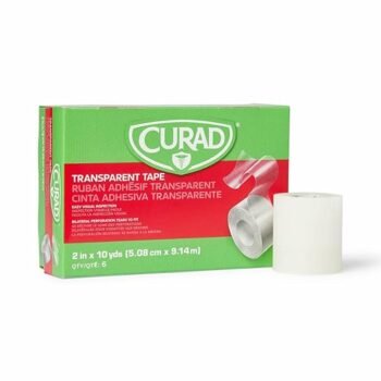 Curad Transparent Medical Adhesive Tape 2inch x 10 yards