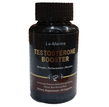 La Mantra Testosterone Booster For Men 60 Capsules