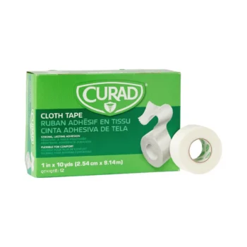 Curad Silk Cloth Medical Adhesive Tape, 1 x 10 yards