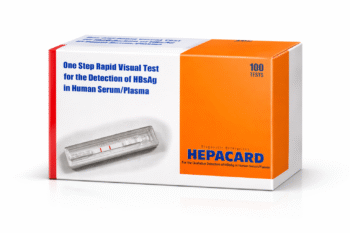 HEPACARD One Step Rapid Visual Test for Detection of HBsAg