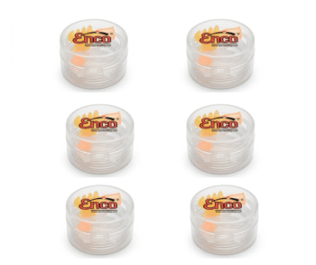 Enco Ear Corded Plug (Pack of 6)