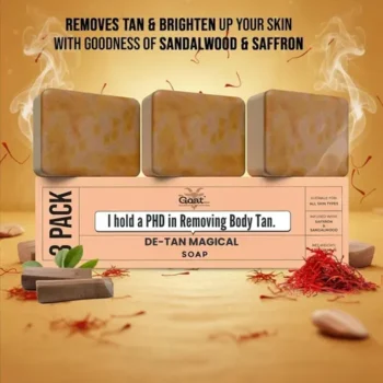 Goat Body De-Tan Removing Magical Soap 100 gm (Pack Of 3)