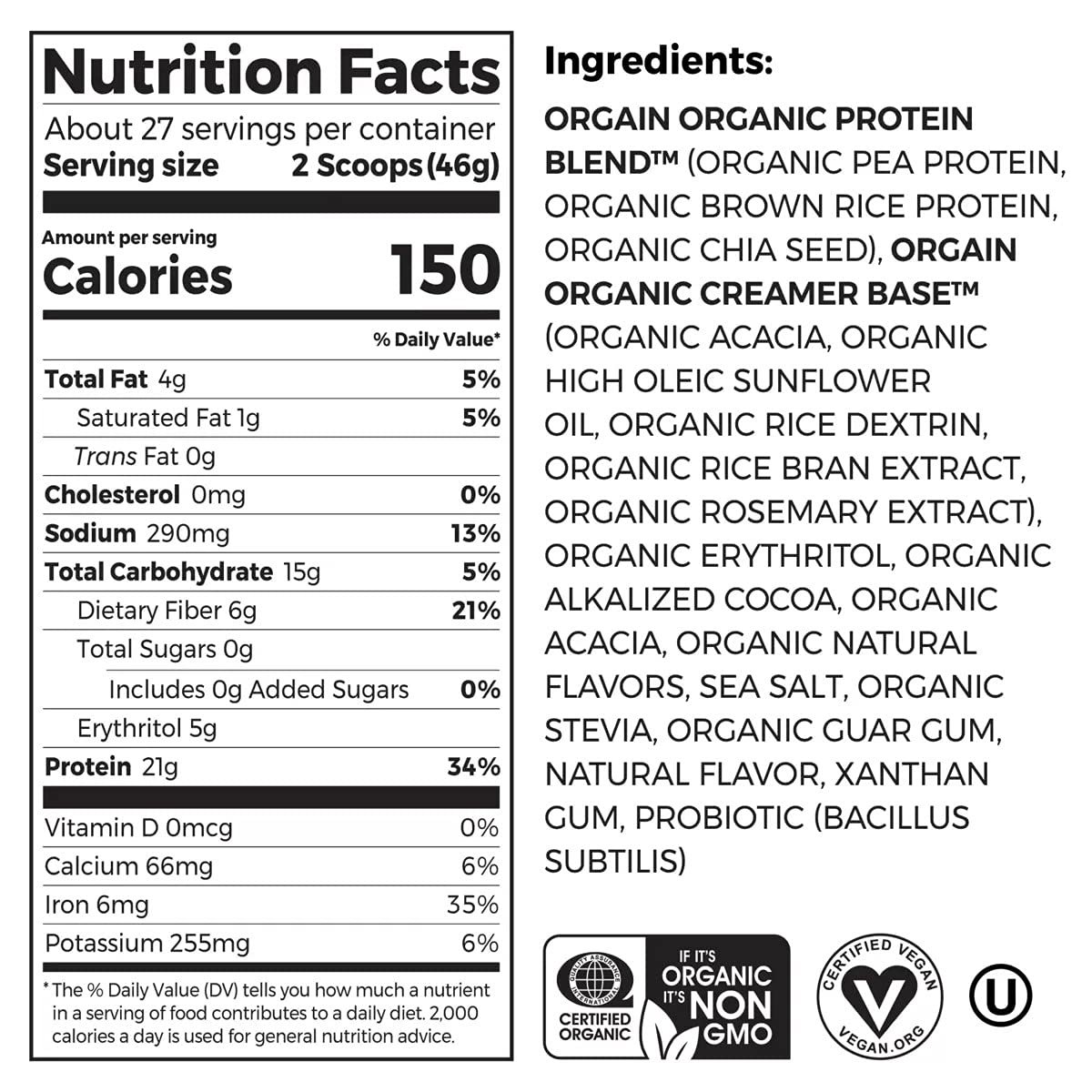 Orgain Organic 3