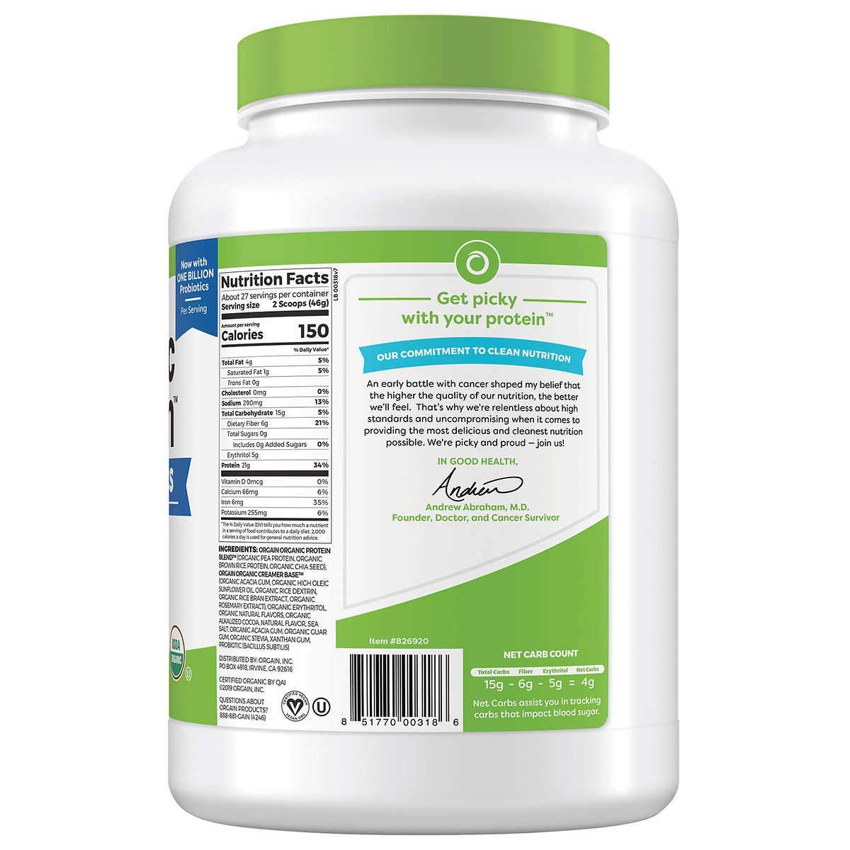 Orgain Organic 4