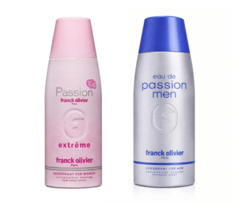 Franck Olivier Eau De Passion Men and Women Deodorant 250ml Combo Pack