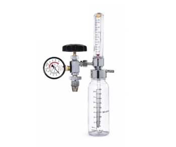 Relikart Oxygen Flow Meter With Rotameter & Humidifier Bottle